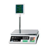 Balança Comercial Com Braço Para Até 40 Kg Quanta Qtbd275- Branco/prata
