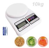 Balança De Alta Precisão Digital 10kg Com Pilhas - 123util
