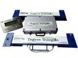Balança de Gado Barra de Pesagem Troncos Triangulo 2000Kg - Troncos triângulo