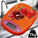 Balanca de precisao digital 7 kgs LARANJA CBRN01156 - Commerce brasil