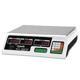 Balança Digital até 40Kg - LED Duplo Bivolt - Branco - Quanta