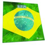 Balança digital banheiro bandeira do brasil Incoterm