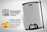 Balança Digital com Plataforma Ultra-slim em Aço Inoxidável para Cozinha SUPERINOX-5 - BALMAK