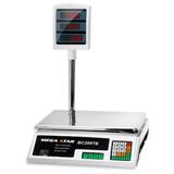 Balança Digital Comercial MegaStar BC209TB com Cálculo de Preço para até 40kg - Branco