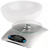 Balança Digital Cozinha 1g Até 5kg Alta Precisão Vidro - Cadence