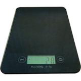 Balança Digital De Cozinha Ke-A 5kg Vidro Temperado Preto - Xd