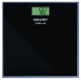 Balança Digital de Vidro 150kg Mallory Oslo Preta