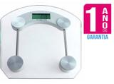Balança Digital de Vidro Quadrada com capacidade de 1 a 180kg - Casa e costura