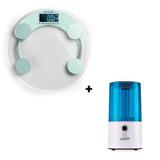 Balança Digital Eatsmart Antiderrapante Hc039 Multilaser + Umidificador G.Tech Allergy Free HM Bivol