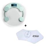 Balança Digital Eatsmart Hc039 Multilaser + Eletroestimulador Tens G-TECH Alivio Já Plus Bivolt - 90
