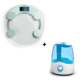 Balança Digital Eatsmart Hc039 Multilaser + Umidificador G-Tech Allergy Filter Bivolt