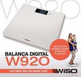 Balança Digital Especial c/ Função Tara (Pesa a Mamãe e o Bebê) - WISO