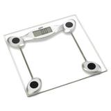 Balança Digital G-Tech Glass 200, Capacidade Para Até 200 Kg, Plataforma De Vidro Temperado
