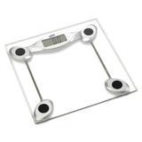 Balança Digital G-Tech Glass 200, Capacidade Para Até 200 Kg, Plataforma De Vidro Temperado