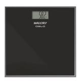 Balança Digital Mallory Oslo Até 150 Kg Vidro Temperado Preta