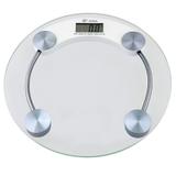 Balança Digital Para Banheiro Vidro Temperada 150 Kg REDONDA - Rpc