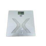 Balança Digital Para Banheiro Vidro Temperado Cinza 150 Kg - Brasfort