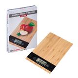 Balança Digital Para Cozinha Estilo Bambu Uny Gift - 0