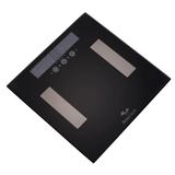 Balança Digital Personal Fitness até 180kg Vidro Temperado Preto RelaxMedic RM-BD2020A