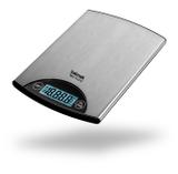 Balança digital pesadora com plataforma ultra-slim em aço inoxidável SUPERINOX-5 uso doméstico - Bk