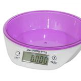 Balança Digital Peso 1g Ate 5kg Mede Volume Ml Gramas Kilos Alta Precisao - Ideal