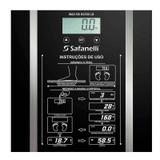 Balança Digital Safanelli Performance Até 150 Kg Com Sensores Preta