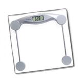 Balança Digital Techline Tec-Silver de Vidro Temperado Branca