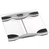 Balança Digital Vidro Temperado 150kg Banheiro Academia - Cadence