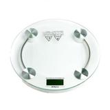 Balança Digital Vidro Temperado Até 180 Kg REDONDA Banheiro - Liba