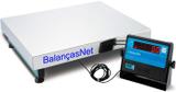 Balança Eletronica 100kg X 20g Plataforma Inox 40x50 Inmetro - Micheletti