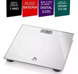 Balanca Eletronica Digi-health LCD Ate 180k Prata Multilaser