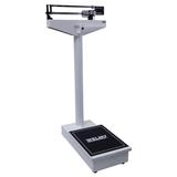 Balança Mecânica Antropométrica Welmy 104A 300 Kg Branca E Preta