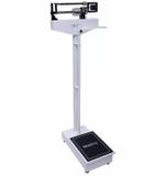 Balança Profissional Adulto Mecânica até 150kg/100g Com Régua Antropométrica - 110ch - Welmy