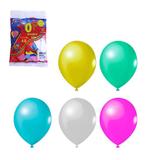 Balao Bexiga Top Cores Sortidas 6,5'' Com 50 Unidades - Pic pic