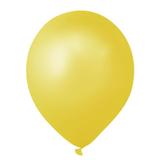 Balão Cintilante n7 Amarelo 18 cm 50 unidades São Roque