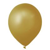 Balão Cintilante n7 Dourado 18 cm 50 unidades São Roque