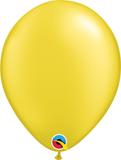 Balão de látex 11" candy color - amarelo perolado - 28cm - 5un - Qualatex