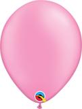 Balão de látex 11" neon rosa - 28cm - 10un - Qualatex