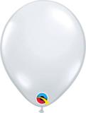Balão de látex 5" cristal transparente- 12cm - 10un - Qualatex