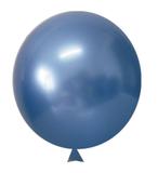 Balão de Látex Aluminio Azul 9" 23 cm 25 und Happy Day