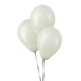 Balão de Látex Branco Liso 50 unidades - Festabox