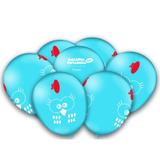 Balão de Látex Galinha Pintadinha Mini 25 unidades Festcolor - Festabox