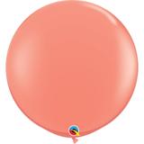 Balão de látex gigante 3' - coral - 91 cm - 1un - Qualatex