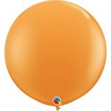 Balão de látex gigante 3' - laranja - 91 cm - 1un - Qualatex