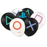 Balão de Látex PlayStation 25 unidades Festcolor - Festabox