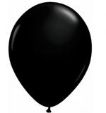 Balão de Látex Preto Ebano 7" 18cm 50un São Roque - Sao roque