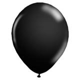Balão de Látex Preto Onix 9 1D com 50 Unidades Balloontech