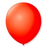 Balão de Látex Vermelho Quente 50 unidades - São Roque - Festabox
