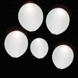 Balão De Led Branco - Kit 12 Unidades - Mm