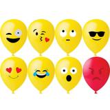 Balao Decorativo 11'' Com 25 Unidades Emoticons Happy Day